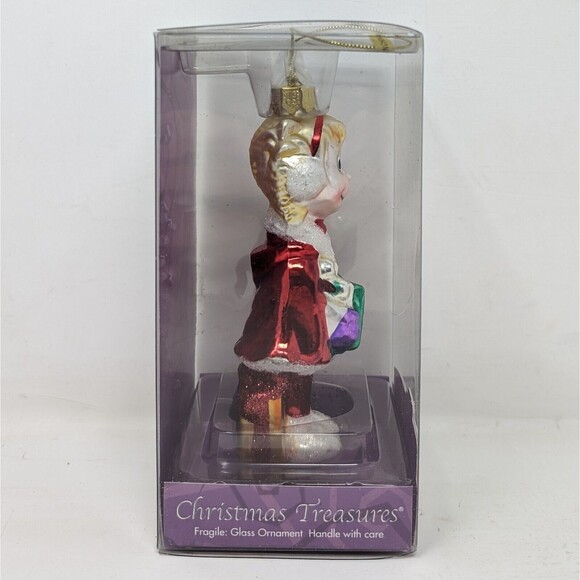 2004 Cindy Lou Who Glass Ornament from How the Grinch Stole Christmas Brass Key - Picture 3 of 6